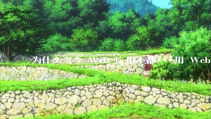 为什么当今 Web 应用不都***用 WebSocket 形式进行数据交互？