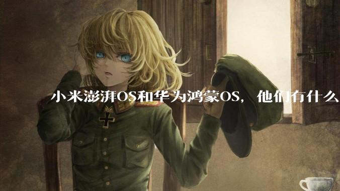 小米澎湃OS和华为鸿蒙OS，他们有什么不一样，谁更有发展前途？